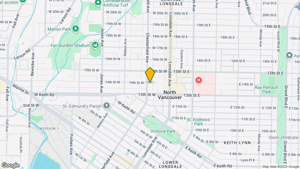 175 14th St W Map and Location Details