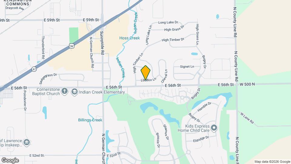 11309 Loudon Ln Mapa y Detalles de la Ubicación