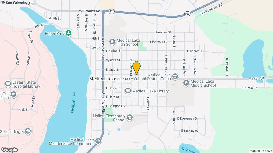 423 E Lake St Mapa y Detalles de la Ubicación