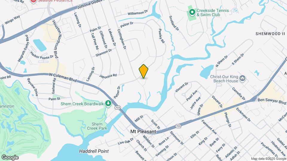 605 Noble Ln Map and Location Details