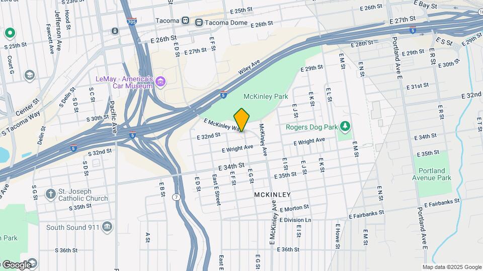624 E 32nd St Map and Location Details