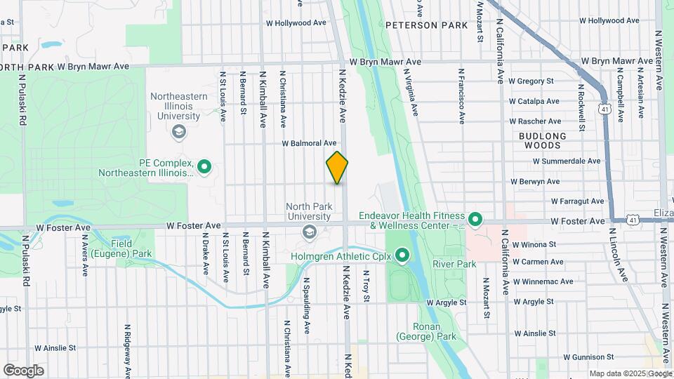 3203 W Berwyn Ave Map and Location Details