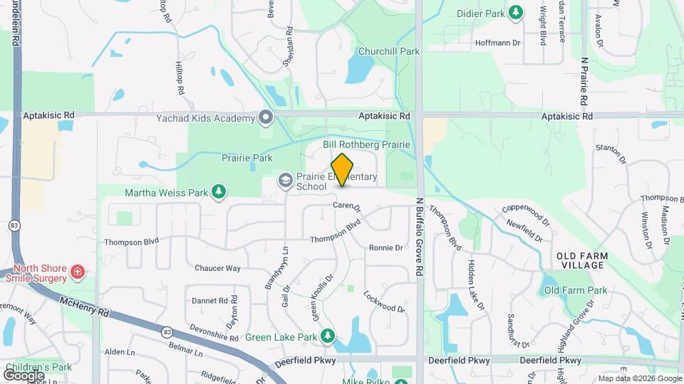 525 Lasalle Ln Mapa y Detalles de la Ubicación