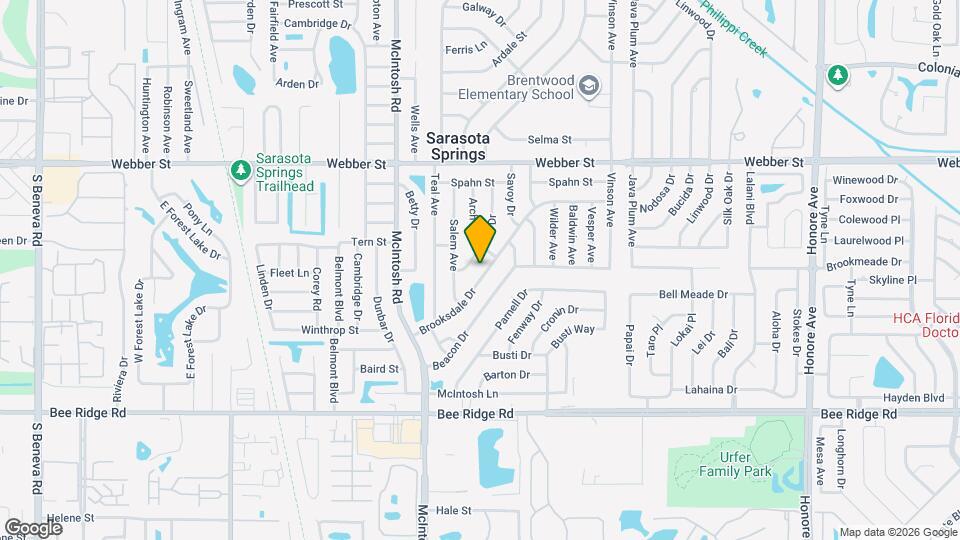 4509 Brooksdale Dr Map and Location Details