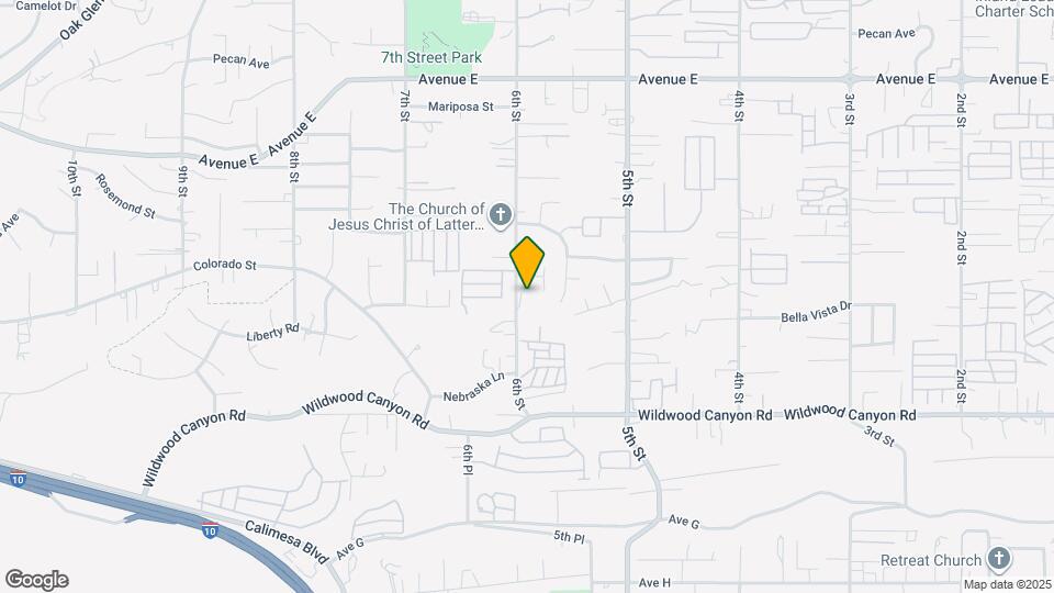 12853 6th St Map and Location Details