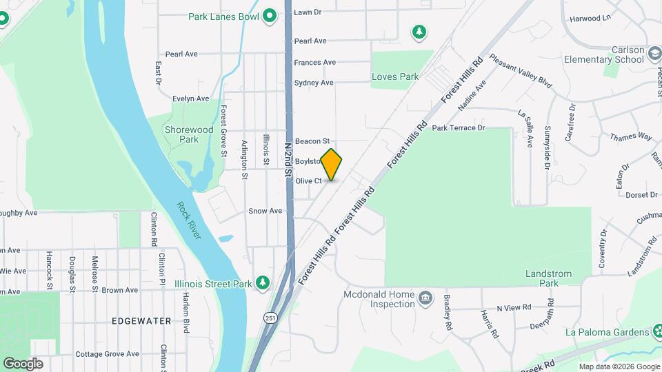 4815 Lexington Blvd Map and Location Details