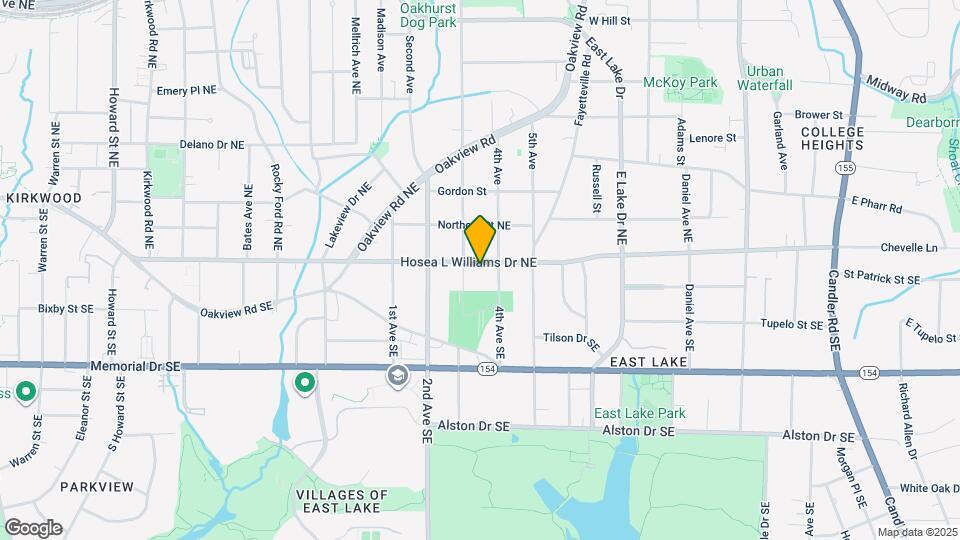 2429 Hosea L Williams Dr SE Map and Location Details