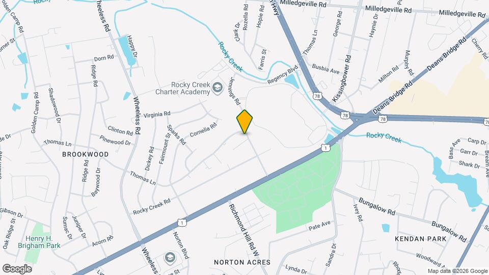 2451 Jennings Rd Map and Location Details