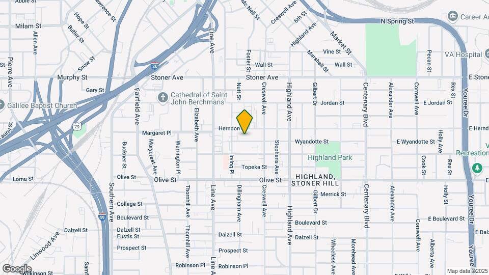 648 Wyandotte St Map and Location Details