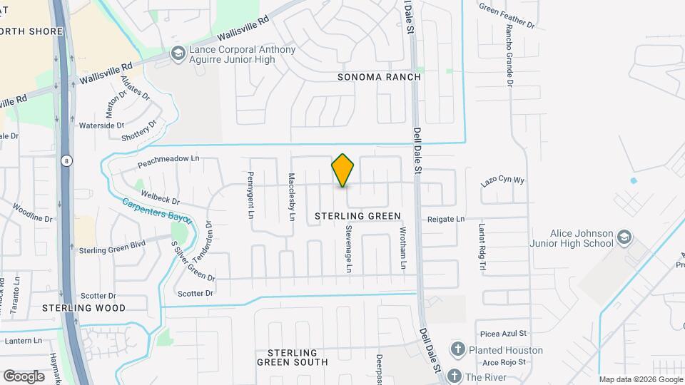 1431 Stevenage Ln Map and Location Details