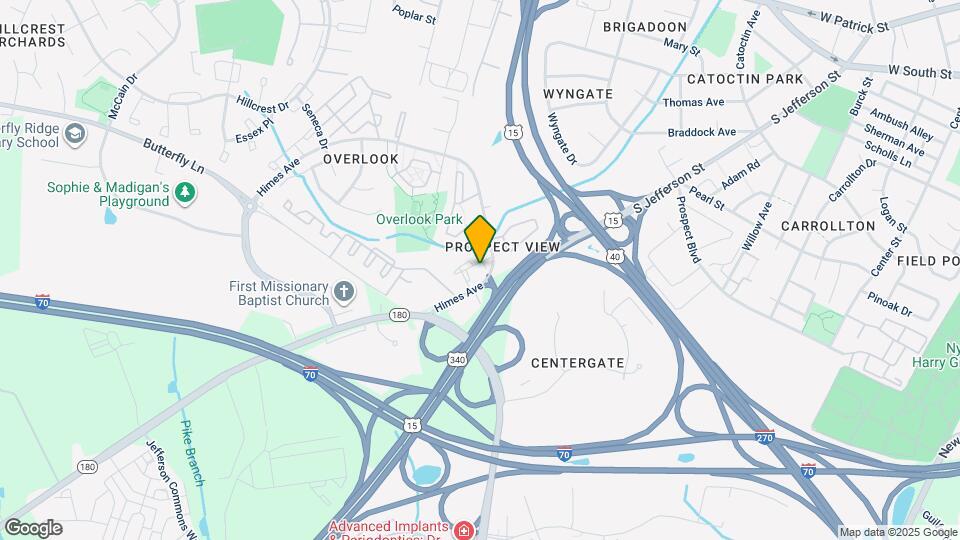 500 Marshall Ct Map and Location Details