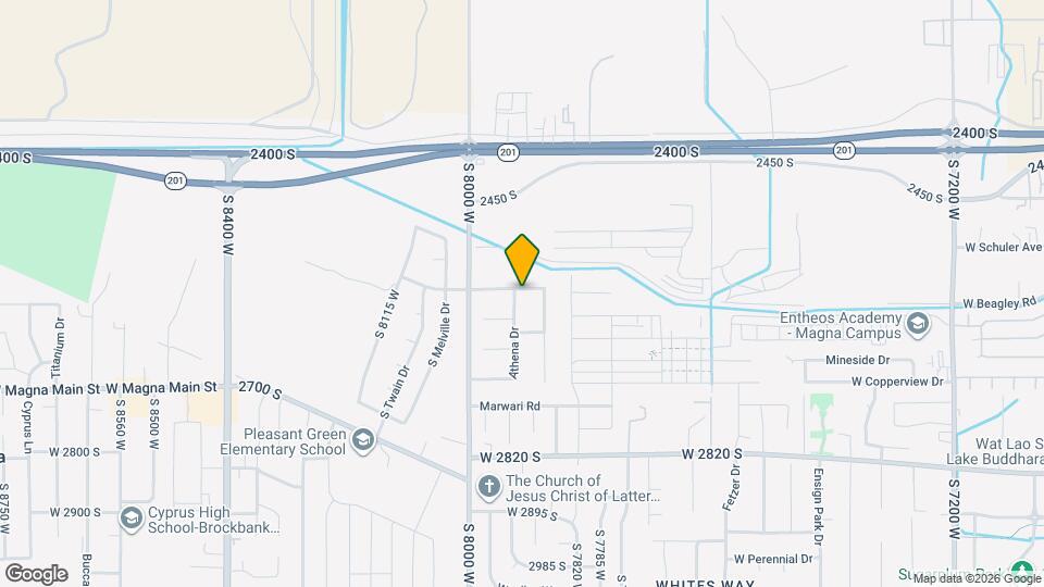 2575 Athena Dr Mapa y Detalles de la Ubicación