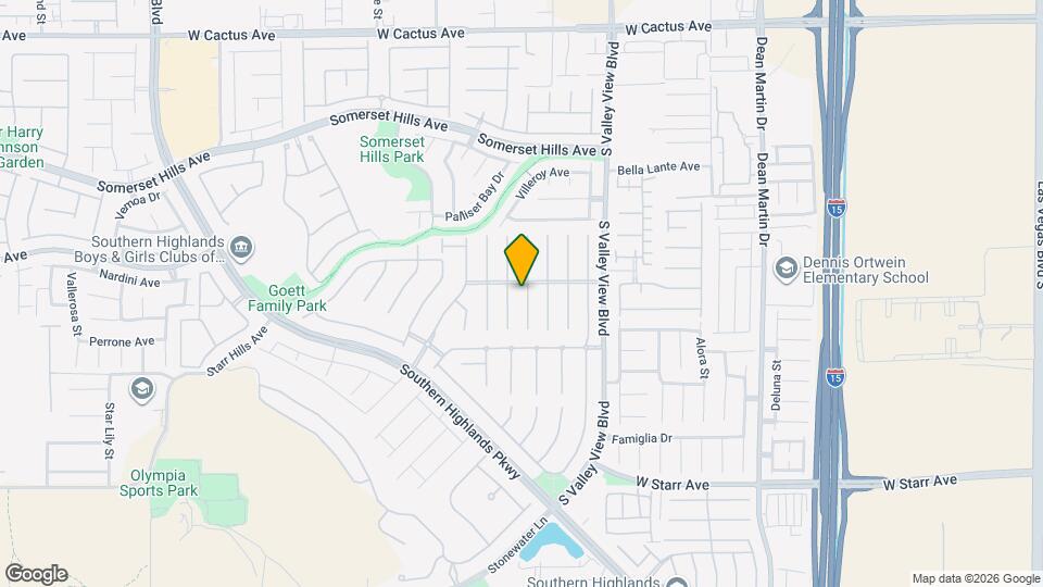 10963 Carberry Hill St Map and Location Details