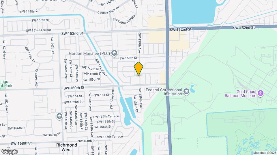 15830 SW 139th Ave Map and Location Details
