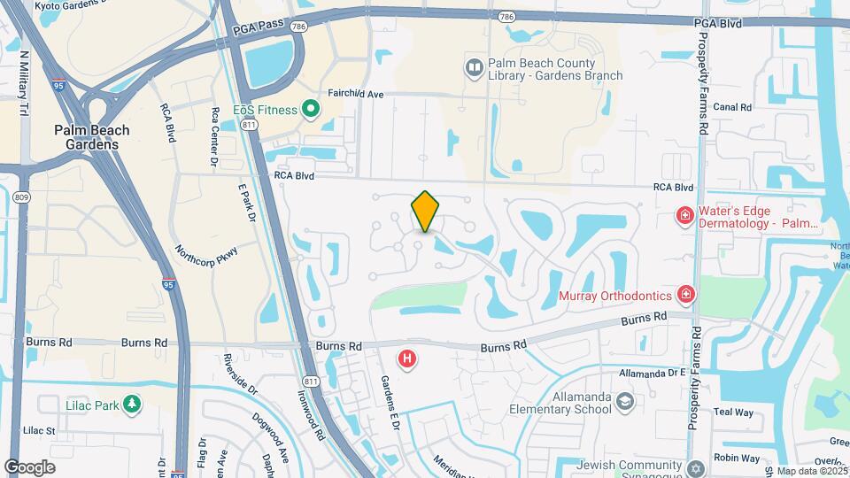 10303 Chapman Oak Ct Map and Location Details