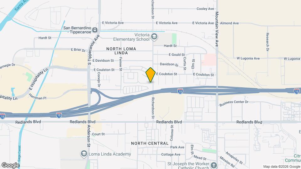 1595 Sycamore Ln Map and Location Details