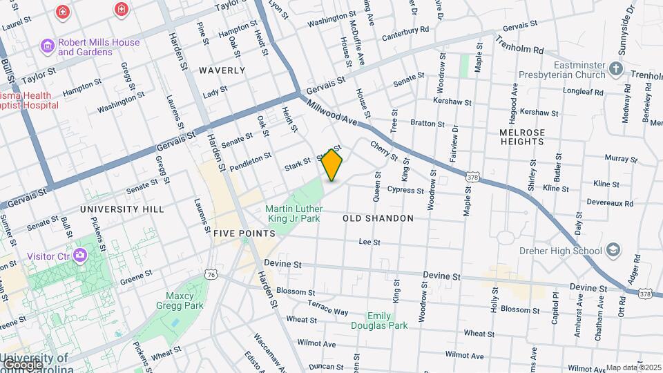 2317 Santee Ave Map and Location Details