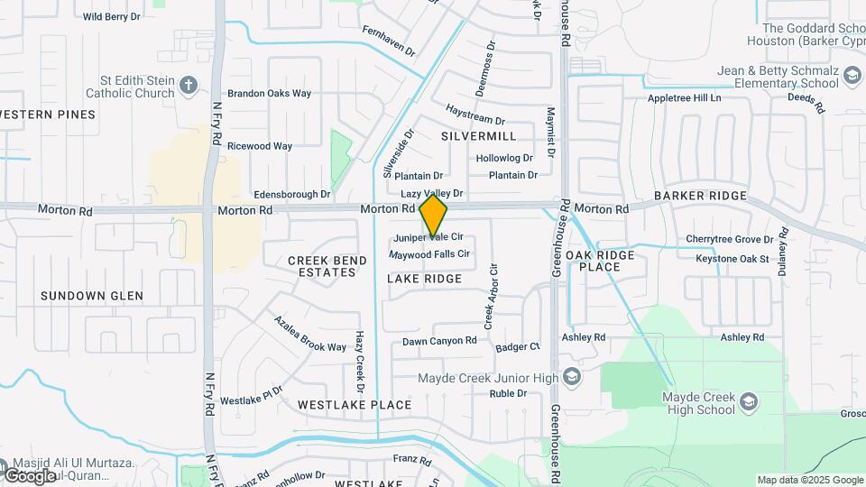 19439 Juniper Vale Cir Map and Location Details