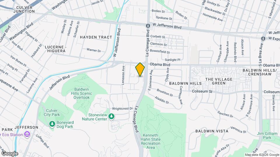 5832 Bowcroft St Map and Location Details