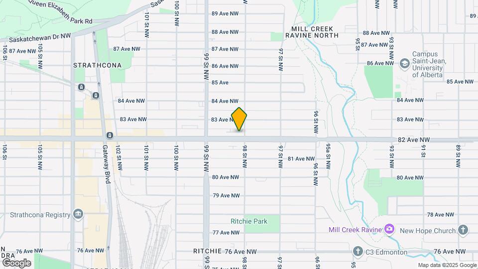 9818 82nd Ave NW Map and Location Details