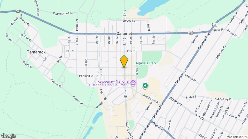 215 6th St, Unit 1 Map and Location Details