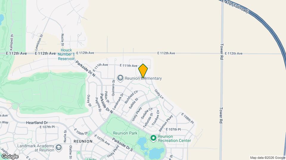 11033 Sedalia Way Map and Location Details