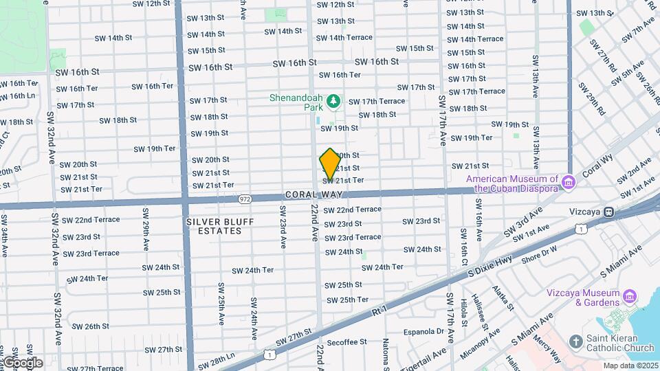 2150 SW 21st Ter Map and Location Details