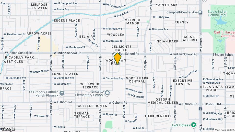 3850 N 12th Ave Map and Location Details
