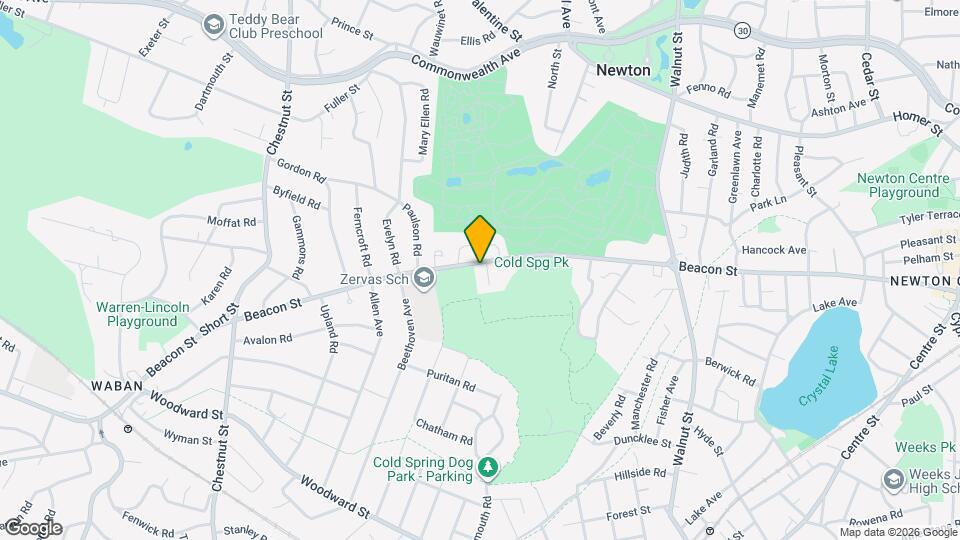 1274 Beacon St Map and Location Details