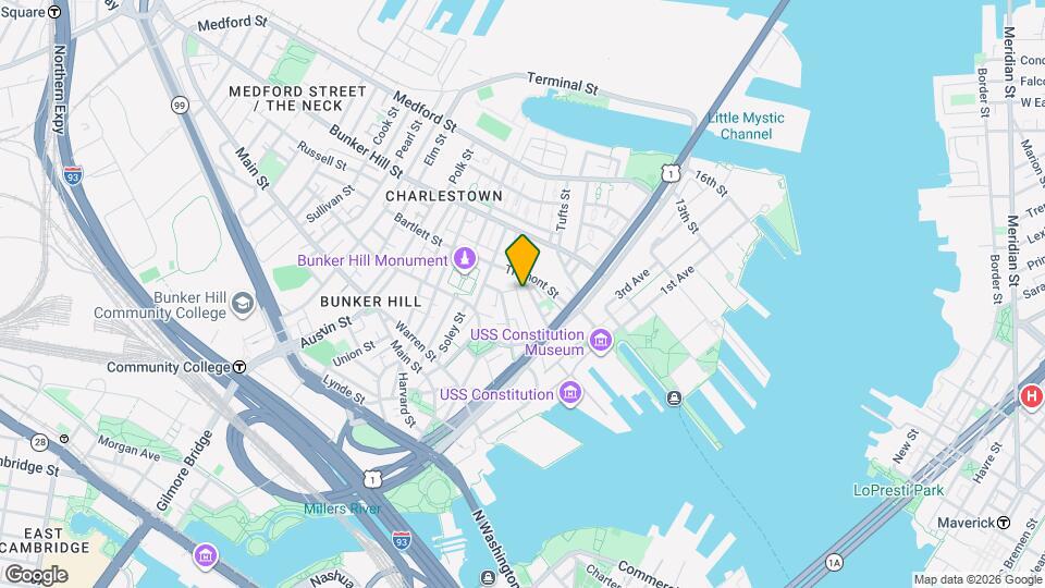 15 Mt Vernon St Map and Location Details