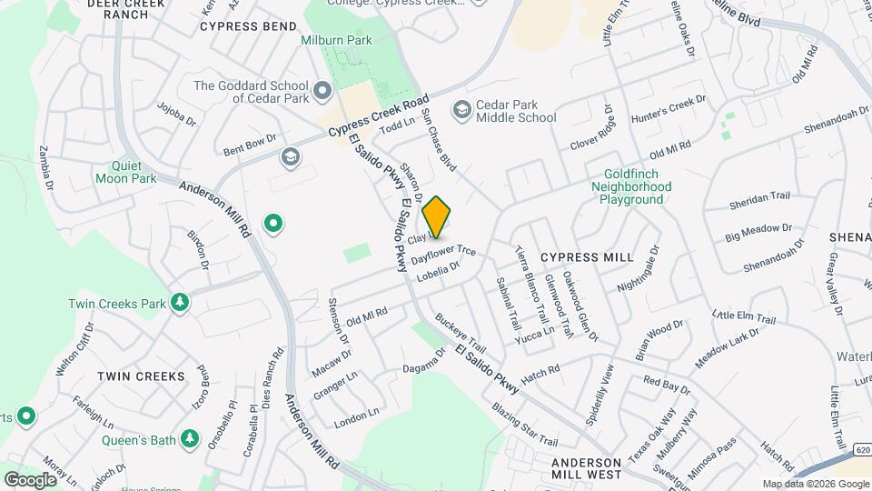 1809 Dayflower Trce Map and Location Details