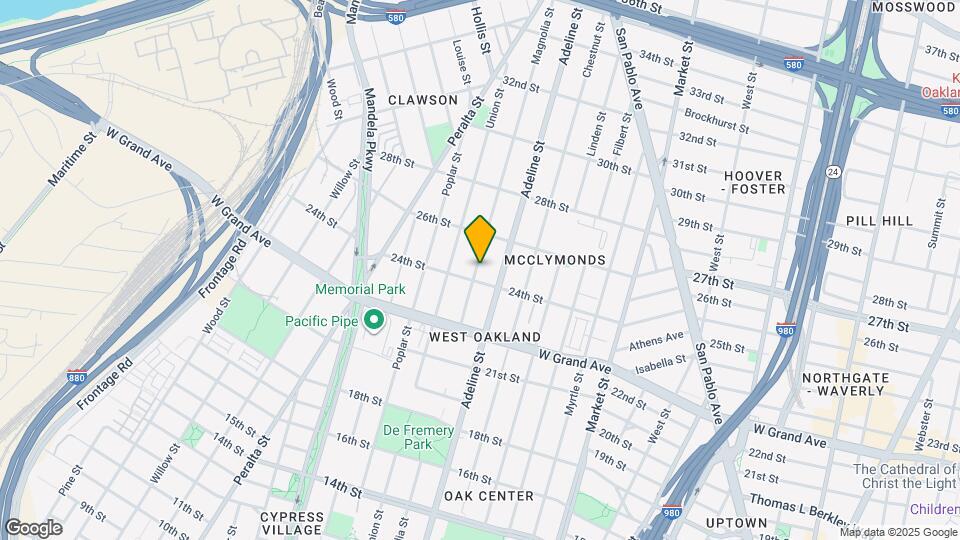 2400-2506 Magnolia St Map and Location Details