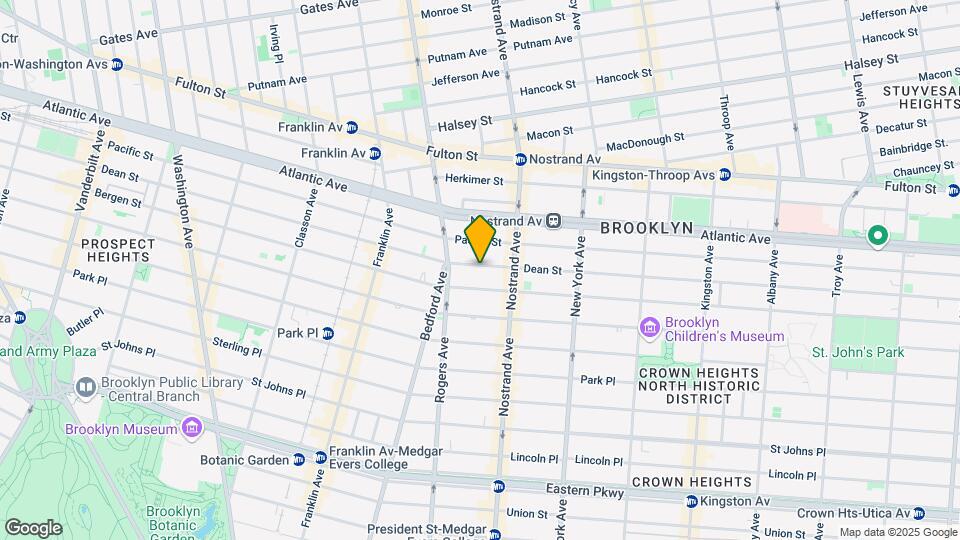 1156 Dean St Mapa y Detalles de la Ubicación