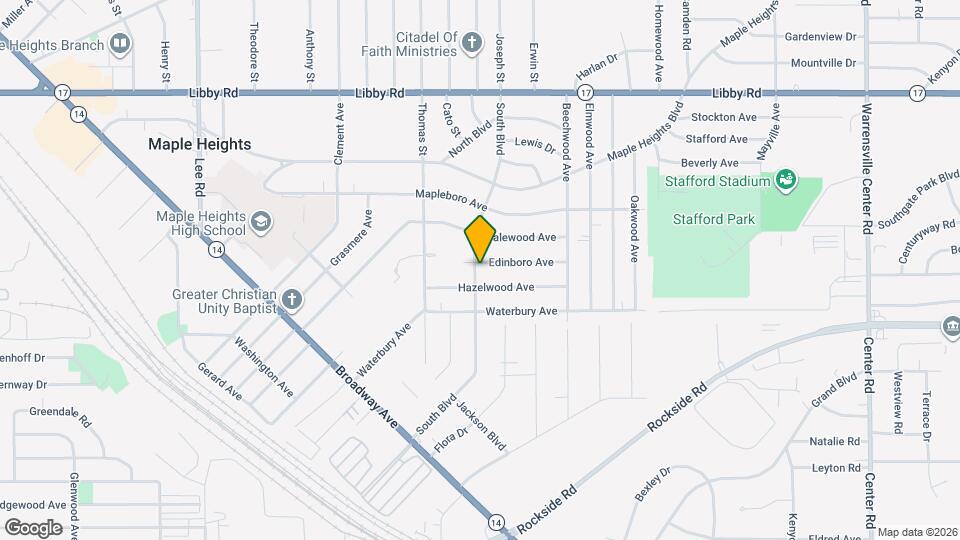 5505 South Blvd Mapa y Detalles de la Ubicación