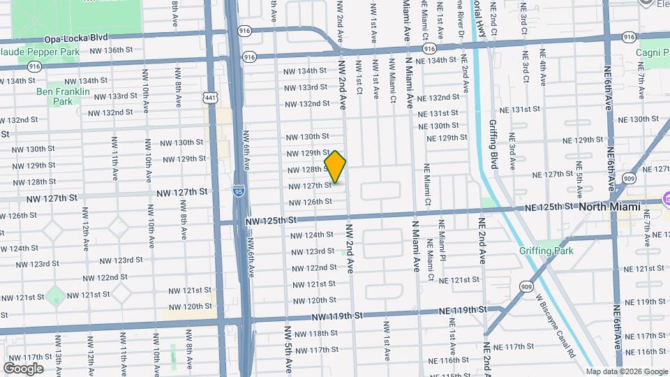 230 NW 127th St Map and Location Details