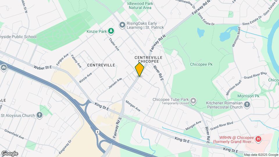 245 Thaler Ave Map and Location Details