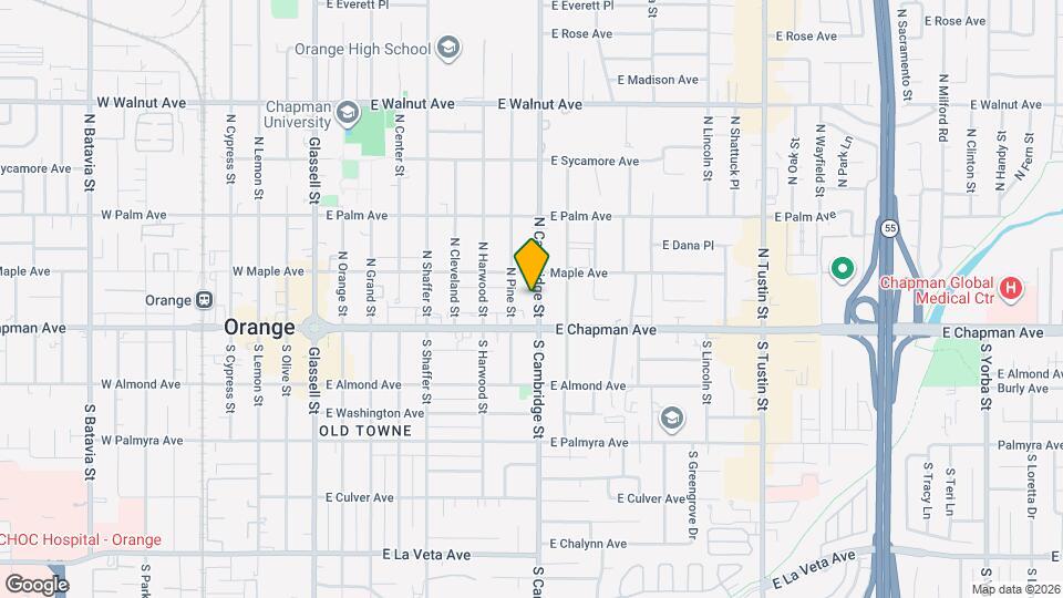 150 N Cambridge St Map and Location Details