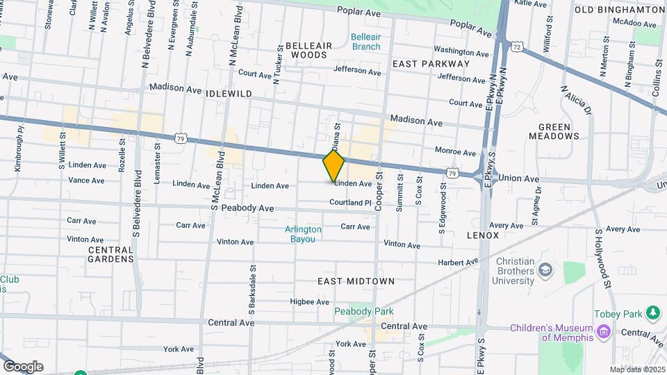 2053 Linden Ave, Apt 1, Unit 1 Map and Location Details
