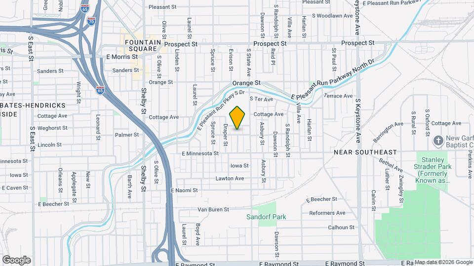 1620 Palmer St Mapa y Detalles de la Ubicación