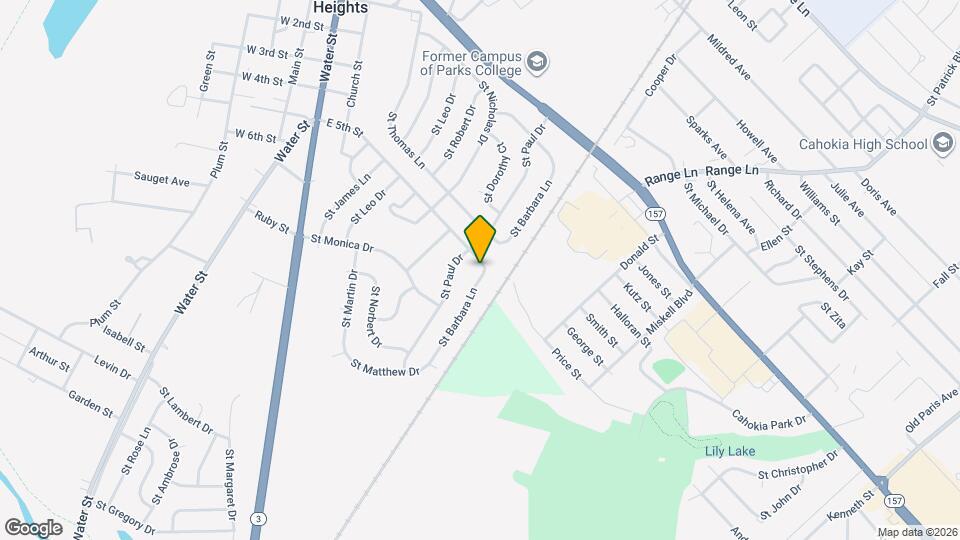 912 E 5th St Map and Location Details