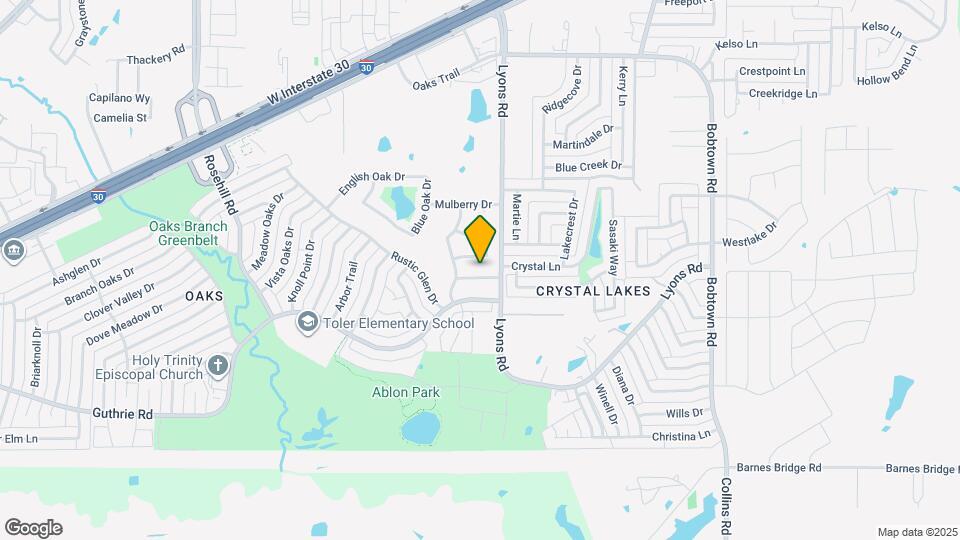 4017 Chinaberry Dr Map and Location Details