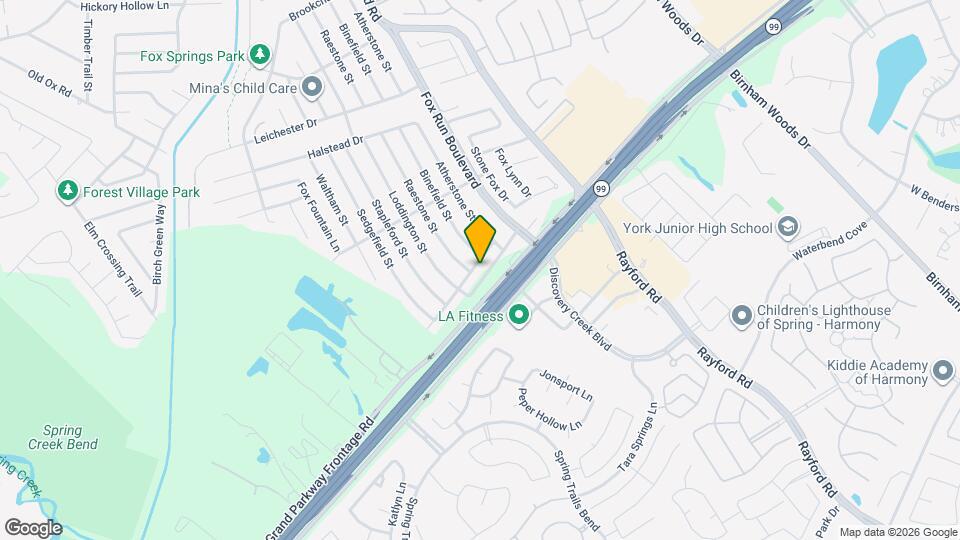 2722 Springstone Dr Map and Location Details