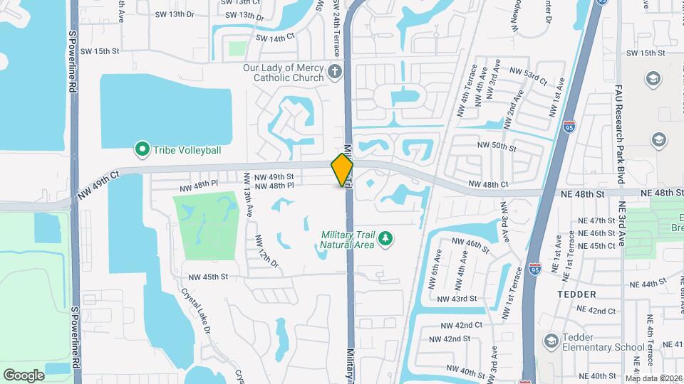 4823 NW 9th Ave Map and Location Details