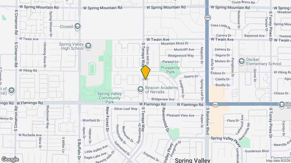3965 Belhaven St Map and Location Details