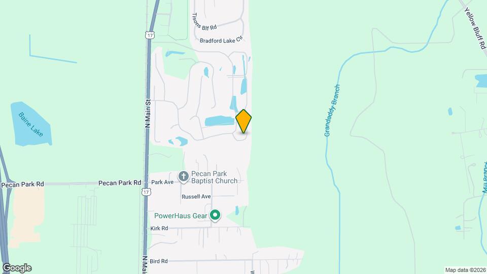 15606 Chir Pine Dr Map and Location Details