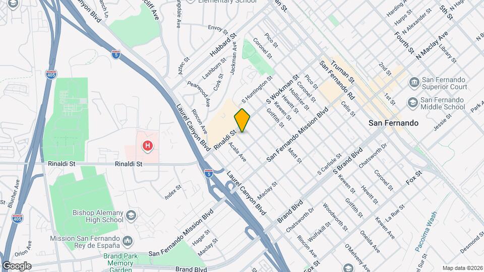11584 Amboy Ave Mapa y Detalles de la Ubicación