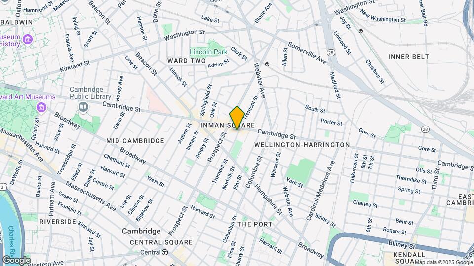 85 Tremont St, Unit 1 Mapa y Detalles de la Ubicación