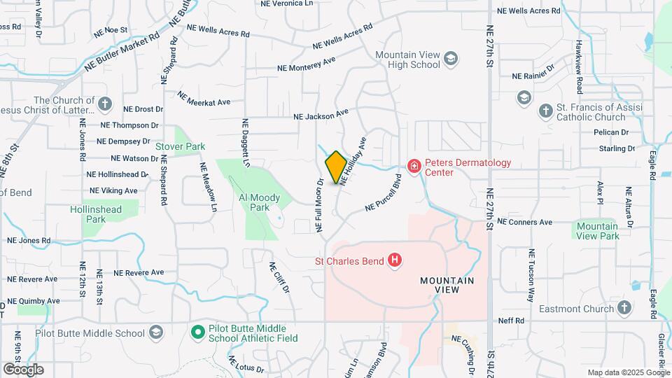 2071 NE York Cir Map and Location Details