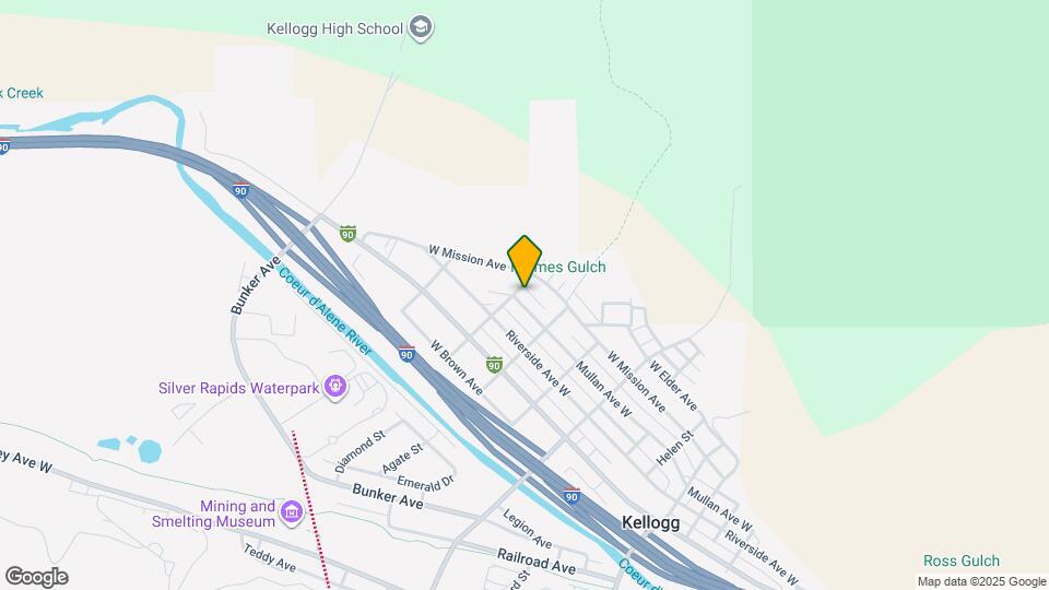 420 Mullan Ave W Map and Location Details