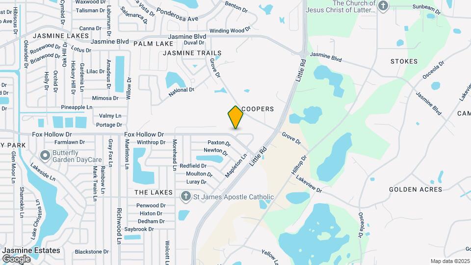 9923 Woodridge Ct Map and Location Details